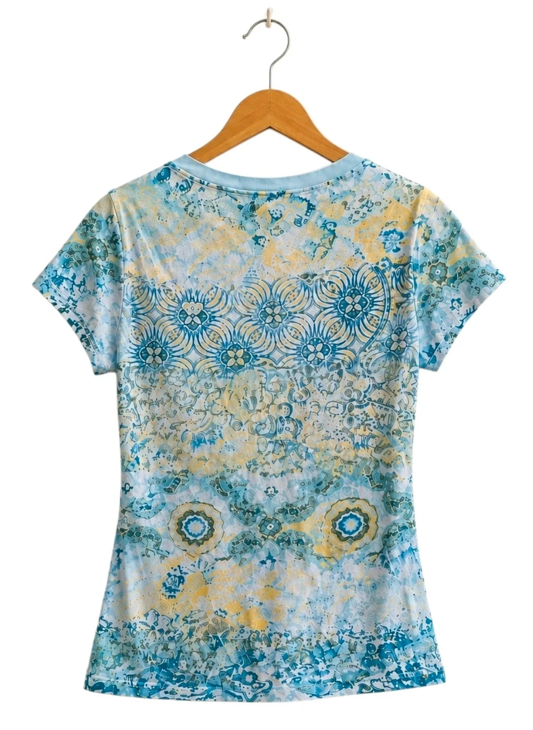 Blue melange Caméieu T-shirt – Size 4 – photo 2